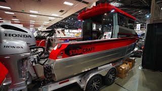 The Ultimate Adventure Boats  Stabicraft Is now in America  Seattle Boat Show 2023 [upl. by Disraeli775]