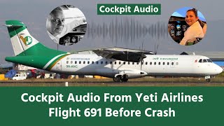 Shocking Audio From Yeti Airlines Flight 691 Before Crash  Pokhara crash atc audio [upl. by Joceline]