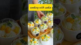 Mango Dessert👍 Recipe shortviralvideocooking with zakia✨❤ [upl. by Ulah]