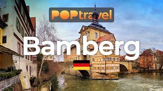 BAMBERG Germany 🇩🇪  Winter Evening Tour  4K HDR [upl. by Eiahpets]