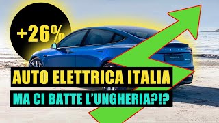 L Auto elettrica vola al 26 ma lUngheria ci batte [upl. by Landmeier]