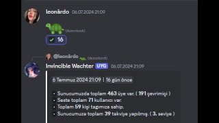 discord 2024 model invincible anılar [upl. by Ebeneser562]