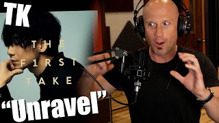 First time Reaction amp Vocal ANALYSIS for TK from 凛として時雨  unravel  THE FIRST TAKE [upl. by Gargan574]