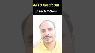 AKTU Result OUT BTech II Sem [upl. by Aivyls]