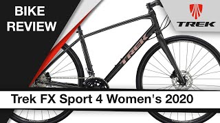 Trek FX Sport 4 Womens 2020 bike review [upl. by Roseann]