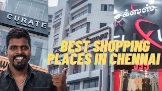 Top 5 Shopping Places in Chennai  Low Cost High Quality Stores  Menswear  Men’s Fashion [upl. by Seessel]