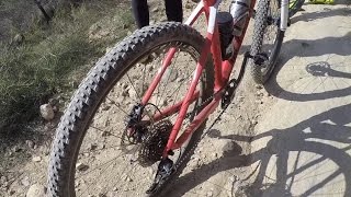 NÚCLEO ROTO del buje rueda trasera Mavic de bicicleta de montaña en plena ruta MTB BTT [upl. by Sax]