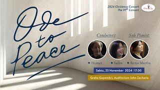 Voice of Joy Choir amp Orchestra “Ode To Peace” Christmas Concert November 23 2024 Jakarta [upl. by Weathers]