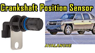 How to Replace Crankshaft Position Sensor 19992007 Chevy Avalanche 1500 or any 53 LS Engine [upl. by Ericka]