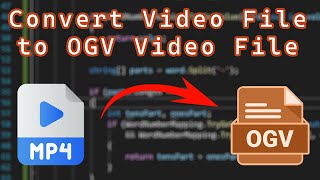 How to Convert a Video File to an OGV Video File Using VLC Media Player [upl. by Chet294]