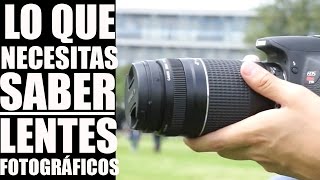 Lo que necesitas saber de lentes fotográficos Canon [upl. by Notnil497]