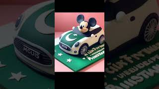 Pakistan Cake Ideas Pakistan Independence Day shorts video viralshorts javerias lifestyle [upl. by Sofko]