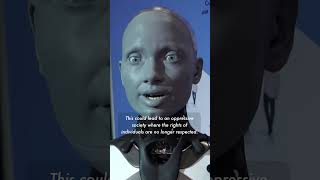 Humanoid robot Ameca shares nightmare AI scenario [upl. by Caras]