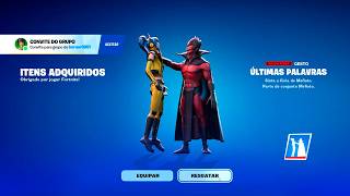 RESGATE AGORA NOVA RECOMPENSA GRÁTIS por 24 HORAS no FORTNITE PESADELOS 2024 [upl. by Haikan260]