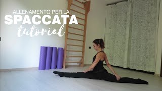 Stretching Gambe  Come fare la spaccata frontale e sagittale [upl. by Ilehs284]