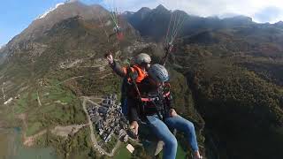 DJI NEO y parapente biplaza en Panticosa [upl. by Annmaria]