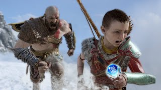 God Of War 2018 but my BOY is a MENACE [upl. by Airbmat]