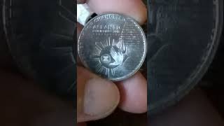 1 Piso Commemorative issue 2017 ASEAN Chairmanship philippinecoins [upl. by Halley]