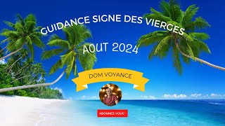 ♍ Signe des vierges guidance daout 2024 en voyance tarologie et oracles ♍ [upl. by Kapeed802]