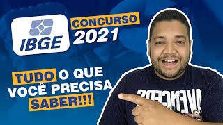 CONCURSO IBGE  CENSO 2021  Edital CEBRASPE [upl. by Latsyrhc]