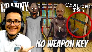 Granny NO WEAPON KEY Challenge [upl. by Anaiek]