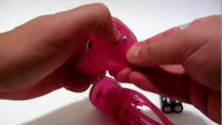 Hamleys Squiddy Bath Toy Changing Batteries HD [upl. by Boelter]