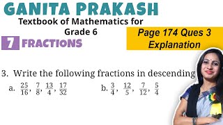 Fractions Chapter 7 Class 6 Maths  Ganita Prakash  Page 174 Question 3 Figure it out Explanation [upl. by Melda503]