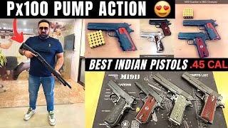 BUYING A NEW PISTOL😍  BEST INDIAN PISTOLS 45 Cal  MSD GUARDIAN 1911 vs CHAMPION 1911 [upl. by Ardnaiek]