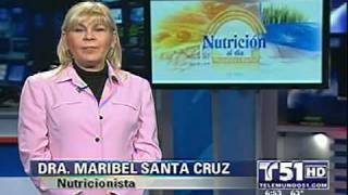 Nutricion al dia Preguntale a Maribel  0013  La nutricion del mar Nutrition from the sea [upl. by Adikam694]