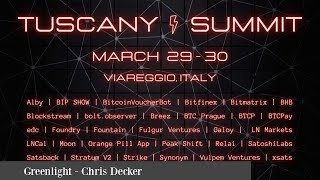 Blockstream Greenlight  Chris Decker  Lightning Summit Viareggio 2023 [upl. by Koo]