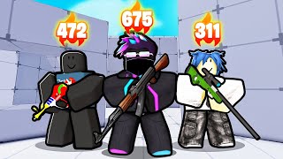 I played with THE 1 SQUAD in Roblox Rivals [upl. by Iruy126]