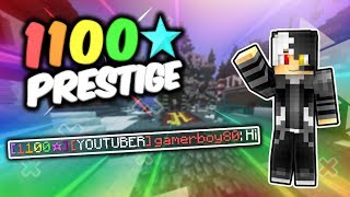 What PRESTIGE is 1100 STARS  Hypixel Bedwars [upl. by Durstin]