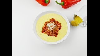 Receta fácil de polenta italiana  Cómo preparar polenta [upl. by Ainosal]