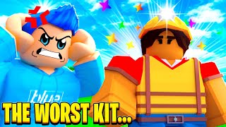 I Used The WORST KIT In Roblox Bedwars Roblox [upl. by Lonny314]