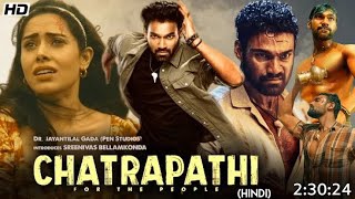 Chatarpathi New Blockbuster Full HD South Hindi Dubbed Movie 2023  Bellamkonda Krithi Shetty Movie [upl. by Clementia]