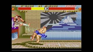 Good way to beat E Honda  Street Fighter II [upl. by Kcirdde230]