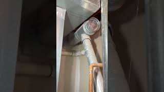 Bradford White water heater installed in a tight space [upl. by Norrabal]