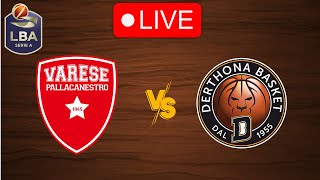 🔴 Live Varese vs Tortona  Live Play By Play Scoreboard [upl. by Sundstrom]