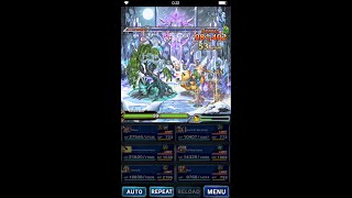 FFBE  Clash of Wills Arboralis Lvl 99 Farm Team 4 Turns No Tiana [upl. by Minica]