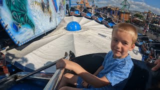 Knightlys Funfair 2023 vlog [upl. by Edelman]