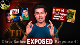 Flat Earth In Quran  Atheist Zafar Exposing Atheist Dhruv dhruvrathee [upl. by Eldreeda]