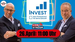 LIVE von der Invest Stuttgart  26042024 [upl. by Liam]