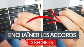 ENCHAÎNER les accords de guitare PLUS FACILEMENT [upl. by Otineb]