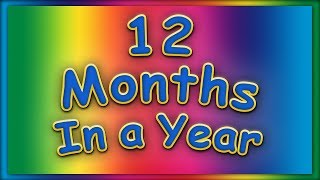 Months of the Year Song  ABC Baby Songs  Learn Months of Year [upl. by Orag]