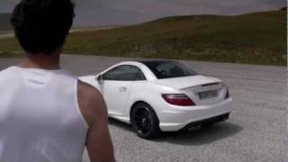 MercedesBenz 2012 SLK 55 AMG Roadster HD Trailer [upl. by Esilec]