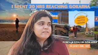 🚆🚌 How to Reach Gokarna Cheapest Route  Pune to Gokarna via Goa  KSRTC Bus Journey [upl. by Aihsad276]