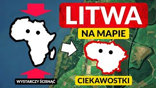 LITWA ◀🌎 Fakty ciekawostki miejsca Litwa na mapie [upl. by Viglione946]