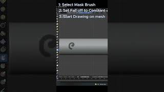 Blender Sculpting Trick 1  Mesh Filter Tool [upl. by Ardek479]