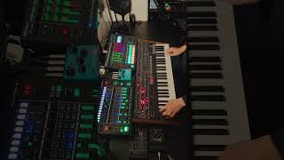 The Weekend blind lights Loop Cover Prophet6 Roland MC707 MX1 blueSky [upl. by Yumuk295]