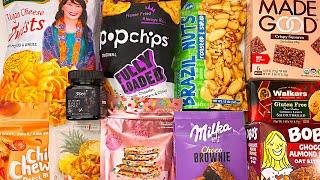 NEW Made Good Crispy Squares Bobos Oat Bites Manuka Honey Popchips Fully Loaded Walkers Cookie [upl. by Korry32]